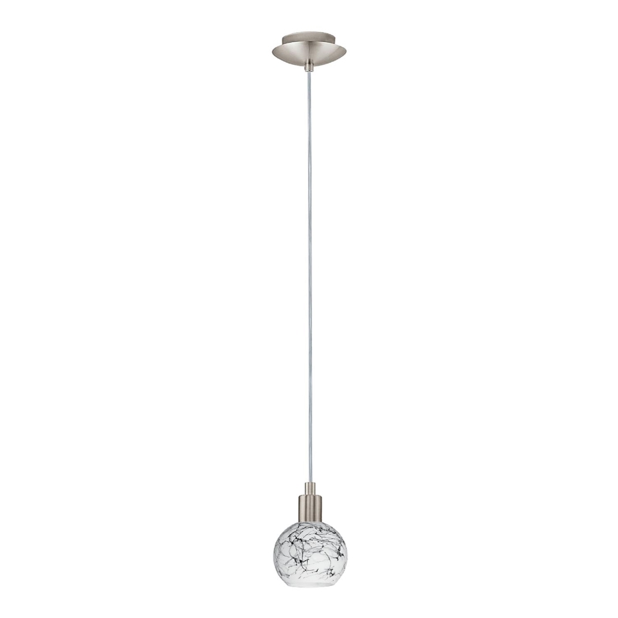 Eglo - LED Pakabinamas sietynas MY CHOICE 1xE14/4W/230V matinis chromas/balta/juoda