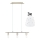 Eglo - LED Pakabinamas sietynas MY CHOICE 3xE14/4W/230V matinis chromas/balta