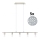 Eglo - LED Pakabinamas sietynas MY CHOICE 5xE14/4W/230V matinis chromas