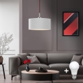 Eglo - LED Pakabinamas sietynas TUNJA 1xE27/60W/230V balta