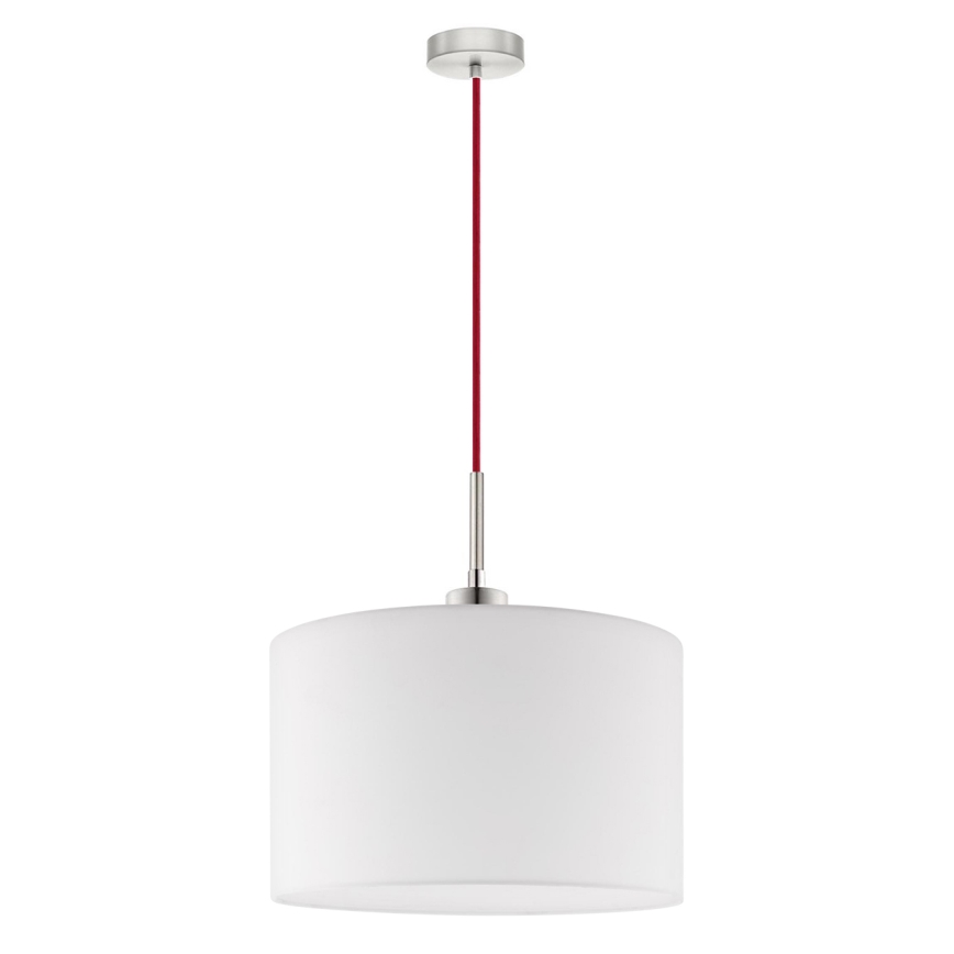 Eglo - LED Pakabinamas sietynas TUNJA 1xE27/60W/230V balta