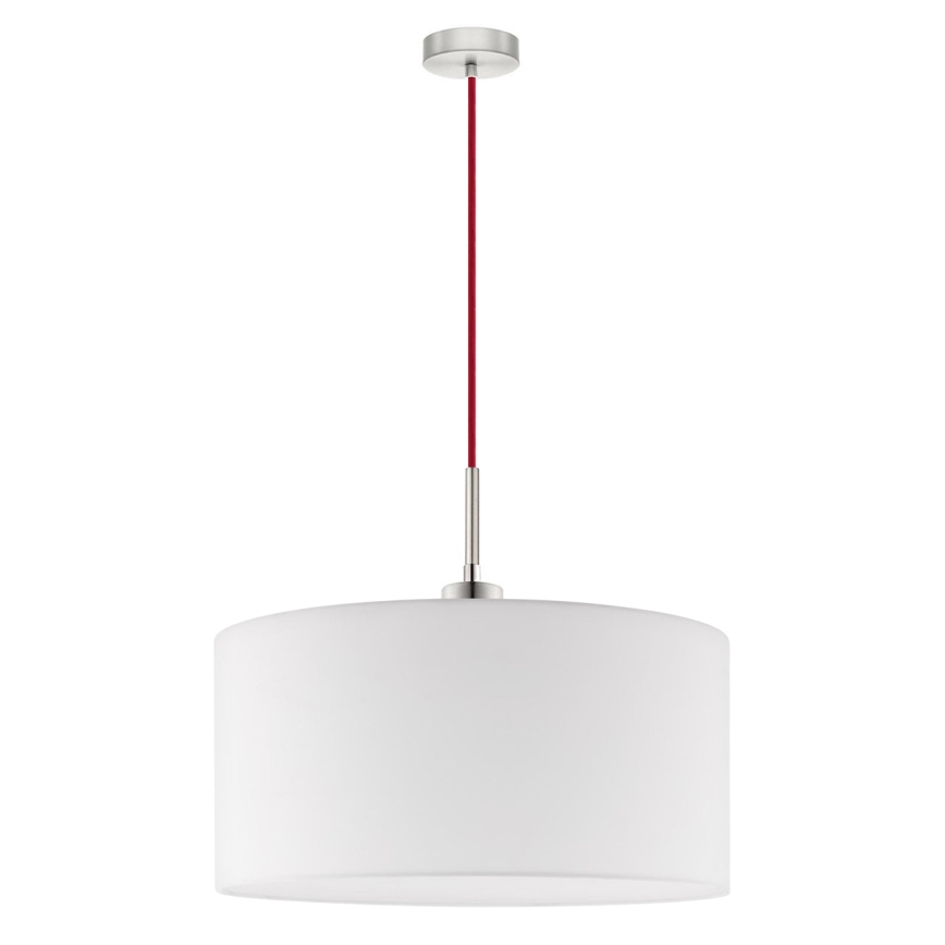 Eglo - LED Pakabinamas sietynas TUNJA 1xE27/60W/230V balta