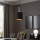 Eglo - LED Pakabinamas sietynas TUNJA 1xE27/60W/230V juoda