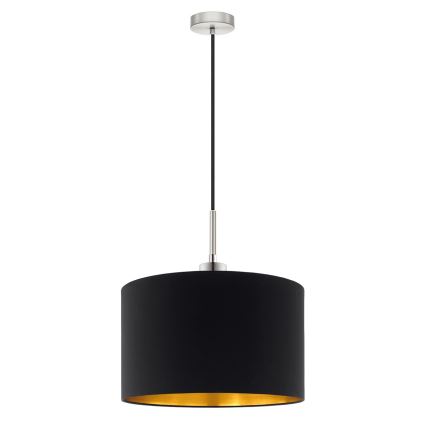 Eglo - LED Pakabinamas sietynas TUNJA 1xE27/60W/230V juoda