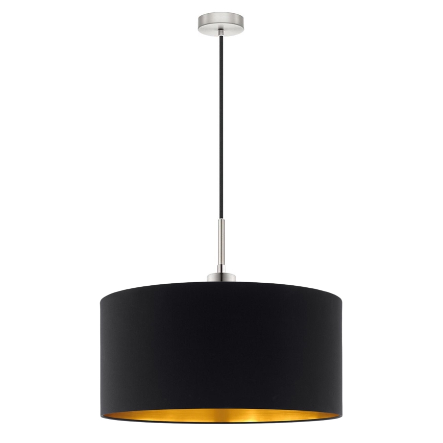 Eglo - LED Pakabinamas sietynas TUNJA 1xE27/60W/230V juoda