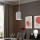 Eglo - LED Pakabinamas sietynas TUNJA 1xE27/60W/230V pilka