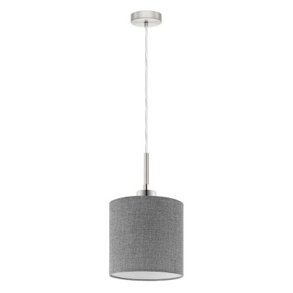 Eglo - LED Pakabinamas sietynas TUNJA 1xE27/60W/230V pilka