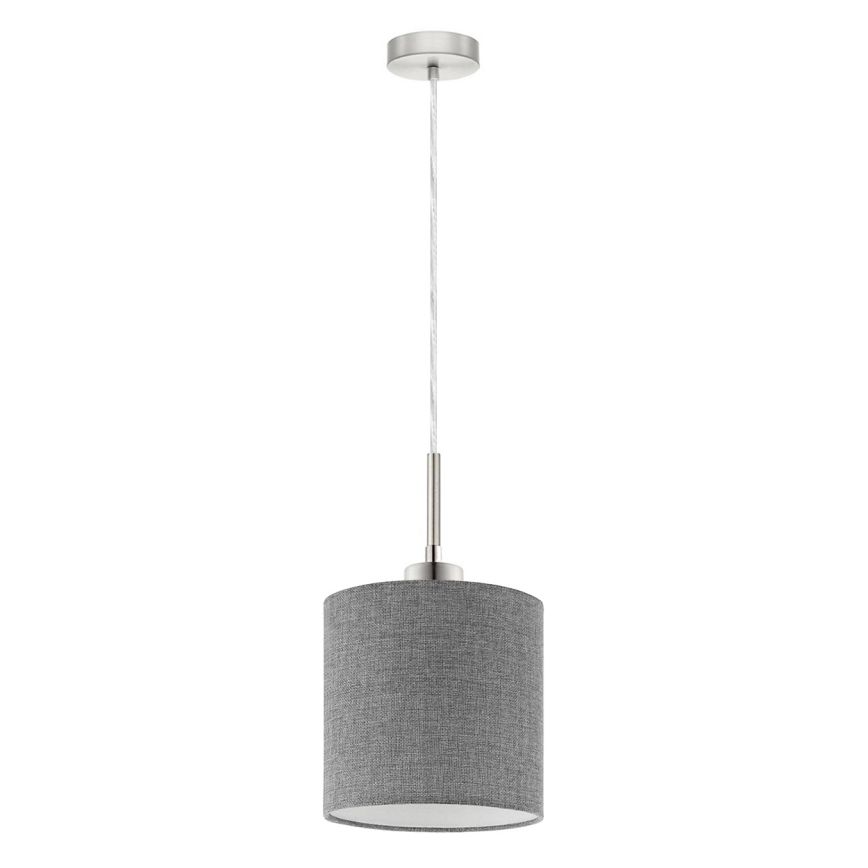 Eglo - LED Pakabinamas sietynas TUNJA 1xE27/60W/230V pilka