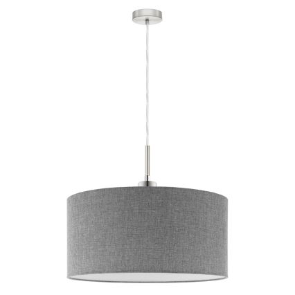 Eglo - LED Pakabinamas sietynas TUNJA 1xE27/60W/230V pilka