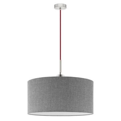 Eglo - LED Pakabinamas sietynas TUNJA 1xE27/60W/230V pilka
