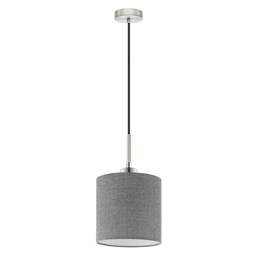 Eglo - LED Pakabinamas sietynas TUNJA 1xE27/60W/230V pilka