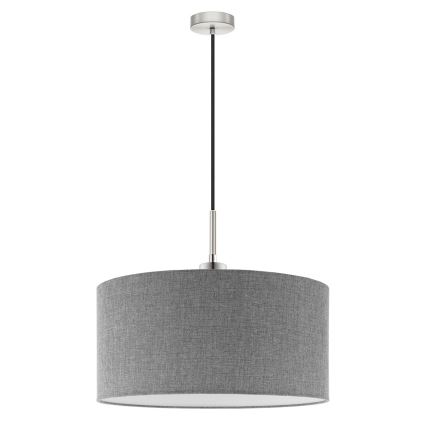 Eglo - LED Pakabinamas sietynas TUNJA 1xE27/60W/230V pilka