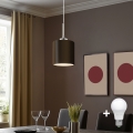Eglo - LED Pakabinamas sietynas TUNJA 1xE27/60W/230V ruda