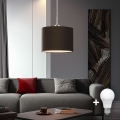 Eglo - LED Pakabinamas sietynas TUNJA 1xE27/60W/230V ruda