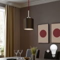 Eglo - LED Pakabinamas sietynas TUNJA 1xE27/60W/230V ruda