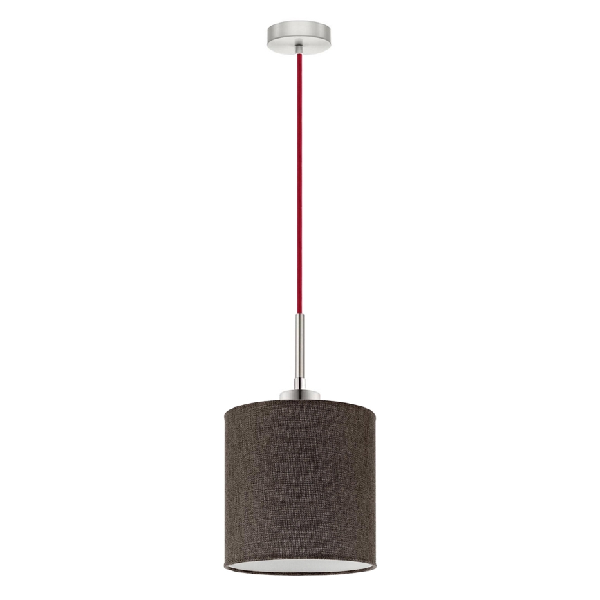 Eglo - LED Pakabinamas sietynas TUNJA 1xE27/60W/230V ruda