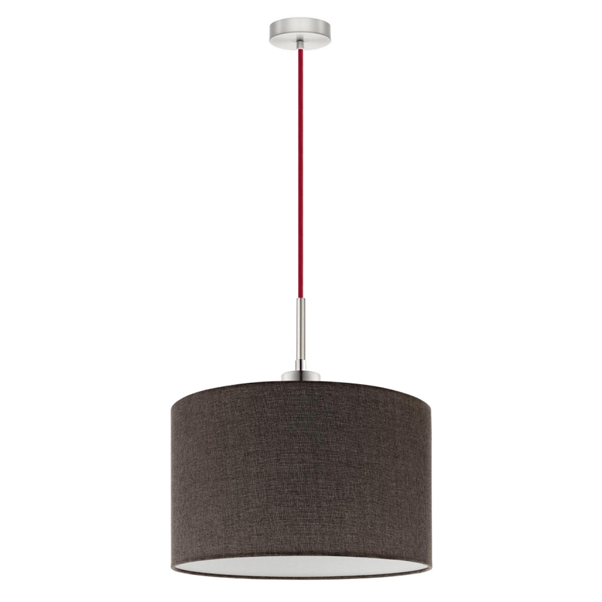 Eglo - LED Pakabinamas sietynas TUNJA 1xE27/60W/230V ruda