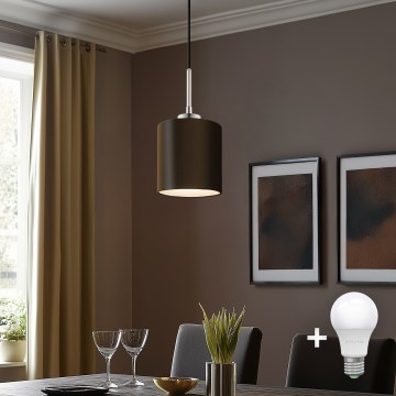 Eglo - LED Pakabinamas sietynas TUNJA 1xE27/60W/230V ruda