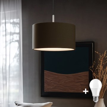 Eglo - LED Pakabinamas sietynas TUNJA 1xE27/60W/230V ruda