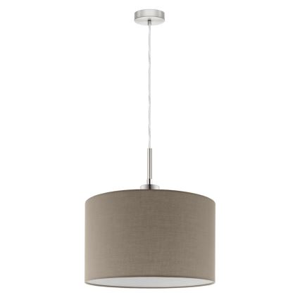 Eglo - LED Pakabinamas sietynas TUNJA 1xE27/60W/230V taupe