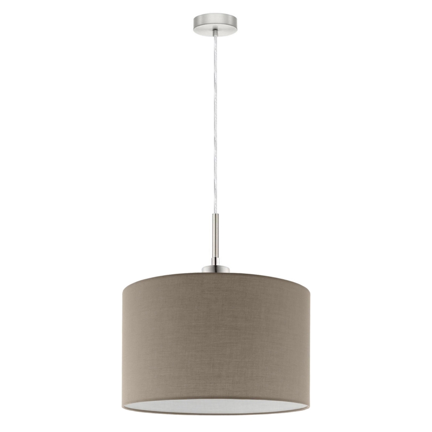 Eglo - LED Pakabinamas sietynas TUNJA 1xE27/60W/230V taupe
