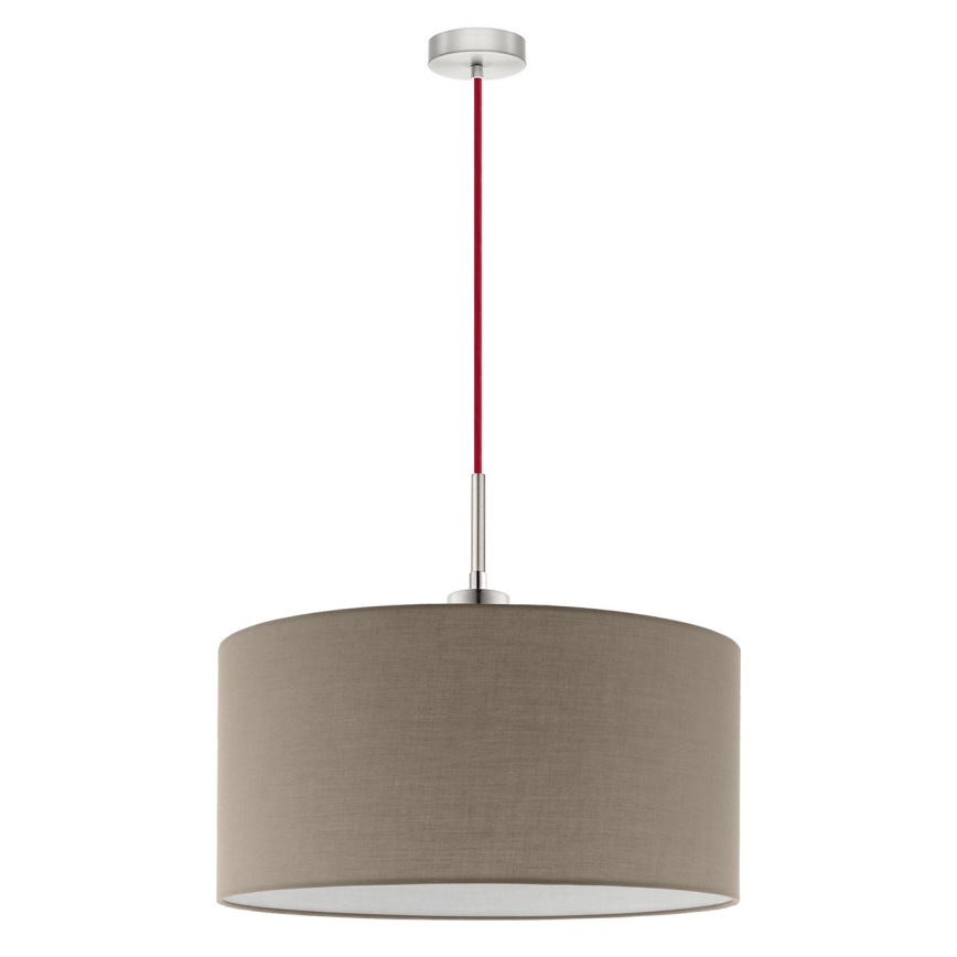 Eglo - LED Pakabinamas sietynas TUNJA 1xE27/60W/230V taupe