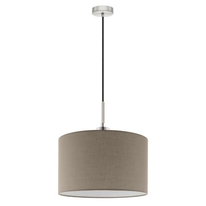Eglo - LED Pakabinamas sietynas TUNJA 1xE27/60W/230V taupe