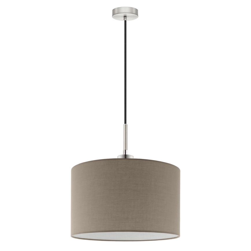 Eglo - LED Pakabinamas sietynas TUNJA 1xE27/60W/230V taupe