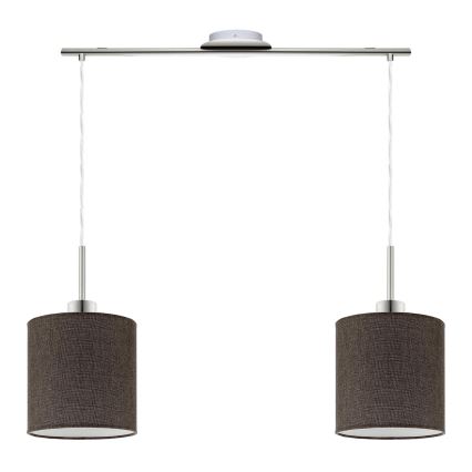 Eglo - LED Pakabinamas sietynas TUNJA 2xE27/60W/230V ruda