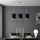 Eglo - LED  Pakabinamas sietynas TUNJA 3xE27/60W/230V juoda