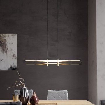 Eglo - LED pakabinamas šviestuvas ant laido LED/21W/230V aukso spalvos