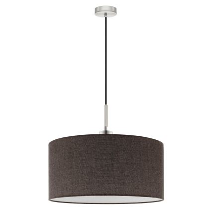 Eglo - LED pakabinamas šviestuvas ant laido TUNJA 1xE27/60W/230V, rudos spalvos