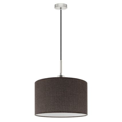 Eglo - LED Pakabinamas šviestuvas ant laido TUNJA 1xE27/60W/230V rudos spalvos