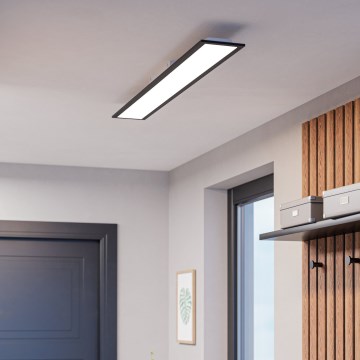 Eglo - LED paviršinė panelė LED/28W/230V 2700/4000/6500K 120x15 cm juoda