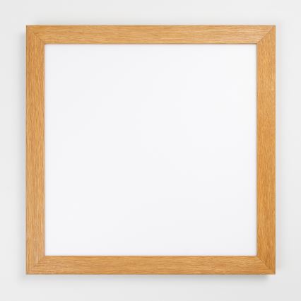 Eglo - LED paviršinis panelis SALOBRENA WOOD LED/31W/230V 64x64 cm rudas