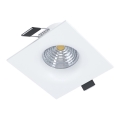 Eglo - LED pritemdomas įleidžiamas lubinis šviestuvas LED/6W/230V