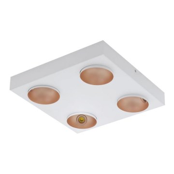 Eglo - LED Pritemdomas lubinis šviestuvas 4xLED/3,3W/230V