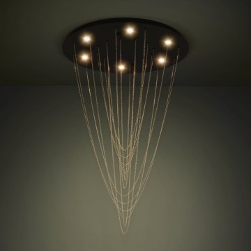 Eglo - LED Pritemdomas lubinis šviestuvas 6xLED/4,2W/230V 3000K