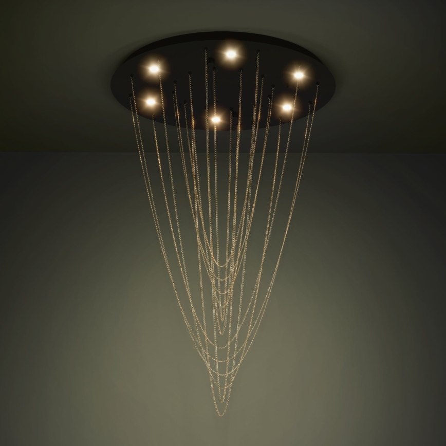 Eglo - LED Pritemdomas lubinis šviestuvas 6xLED/4,2W/230V 3000K