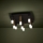 Eglo - LED Pritemdomas lubinis šviestuvas 9xLED/3,1W/230V 3000K antracitas/auksas