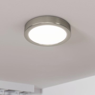 Eglo - LED Pritemdomas lubinis šviestuvas LED/11W/230V matinis chromas