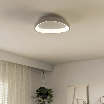 Eglo - LED Pritemdomas lubinis šviestuvas LED/12W/230V 2700-6500K balta + nuotolinio valdymo pultas