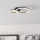 Eglo - LED Pritemdomas lubinis šviestuvas LED/12W/230V 4000K juoda/auksas