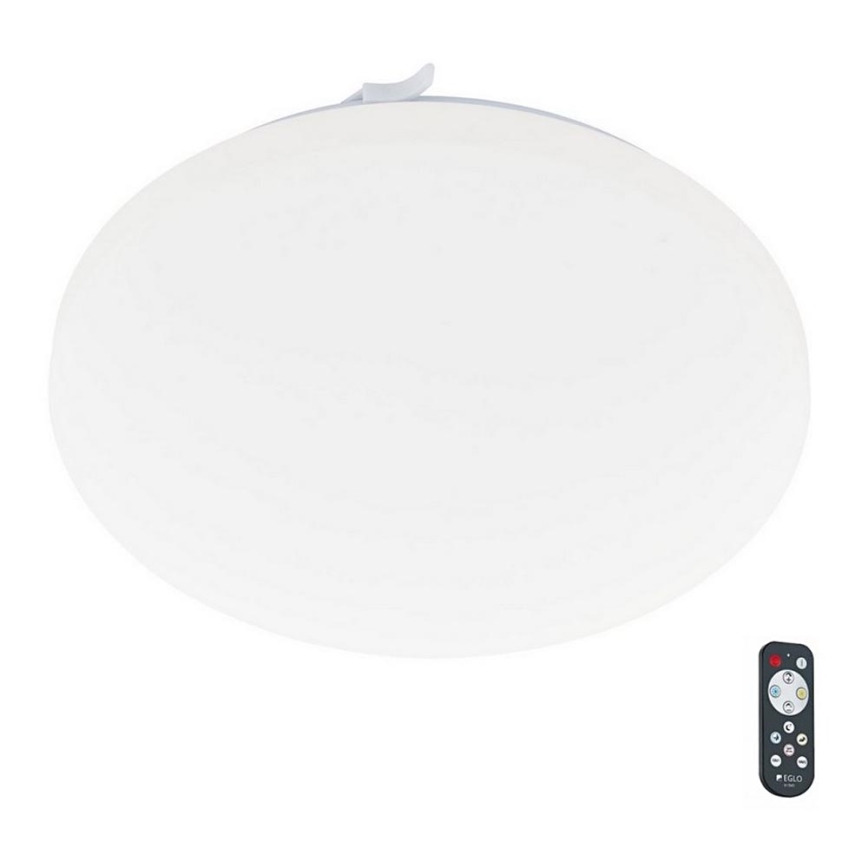 Eglo - LED Pritemdomas lubinis šviestuvas LED/12W/230V + nuotolinio valdymo pultas
