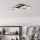 Eglo - LED Pritemdomas lubinis šviestuvas LED/20W/230V 4000K juoda/auksas