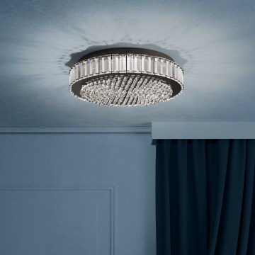 Eglo - LED Pritemdomas lubinis šviestuvas LED/23,5W/230V 4000K juoda