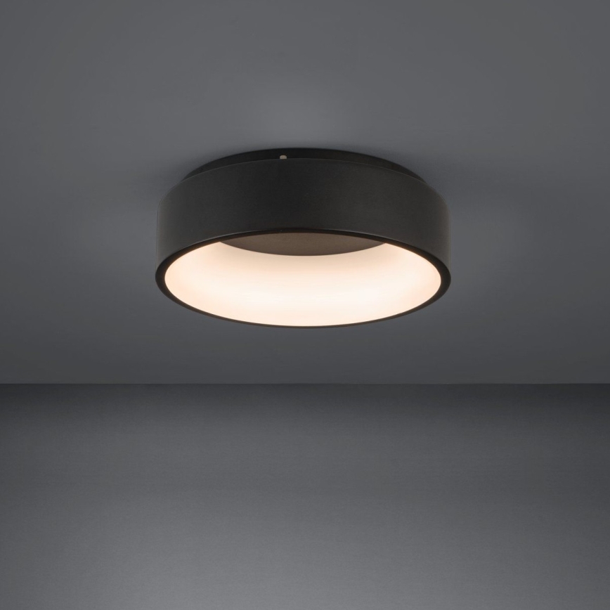 Eglo - LED Pritemdomas lubinis šviestuvas LED/25,5W/230V 3000K juoda