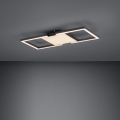 Eglo - LED Pritemdomas lubinis šviestuvas LED/26,2W/230V 2700-6500K juoda + nuotolinio valdymo pultas