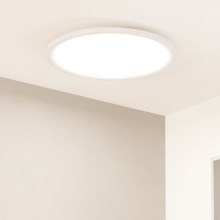 Eglo - LED Pritemdomas lubinis šviestuvas LED/41W/230V diametras 60 cm balta