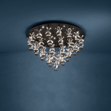 Eglo - LED Pritemdomas lubinis šviestuvas LED/77,4W/230V 3000K juoda